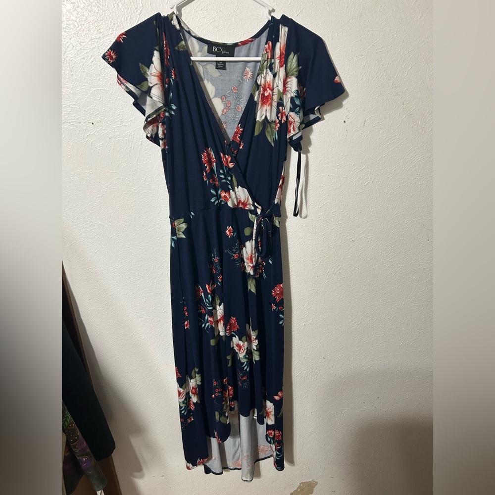 Medium Floral Wrap Dress